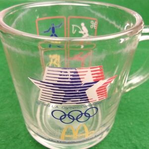 Vintage Olympic Glass Mug